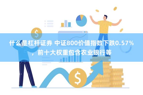 什么是杠杆证券 中证800价值指数下跌0.57%，前十大权重包含农业银行等